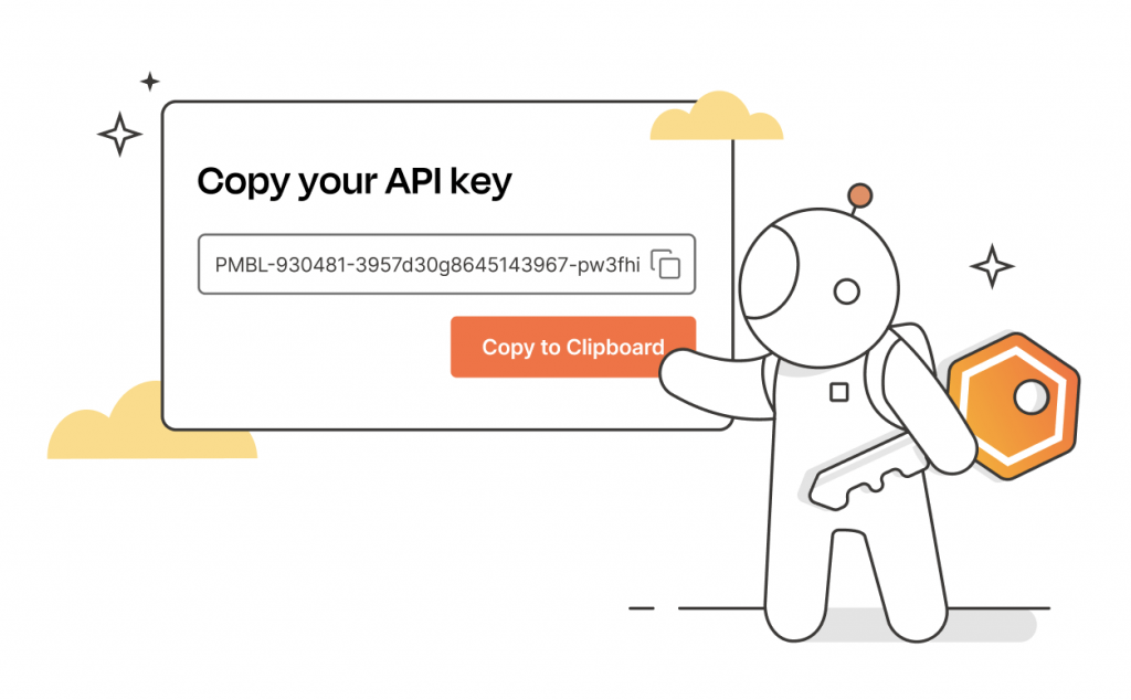 Phương thức xác thực API Key.