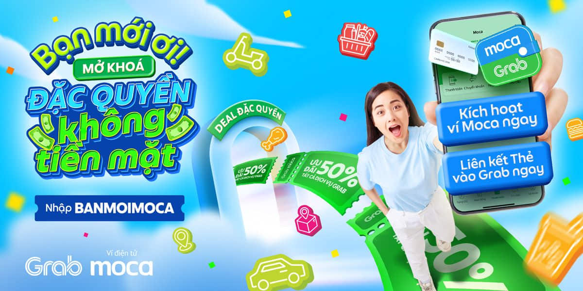 Grab thường phát hành voucher dành cho người dùng mới