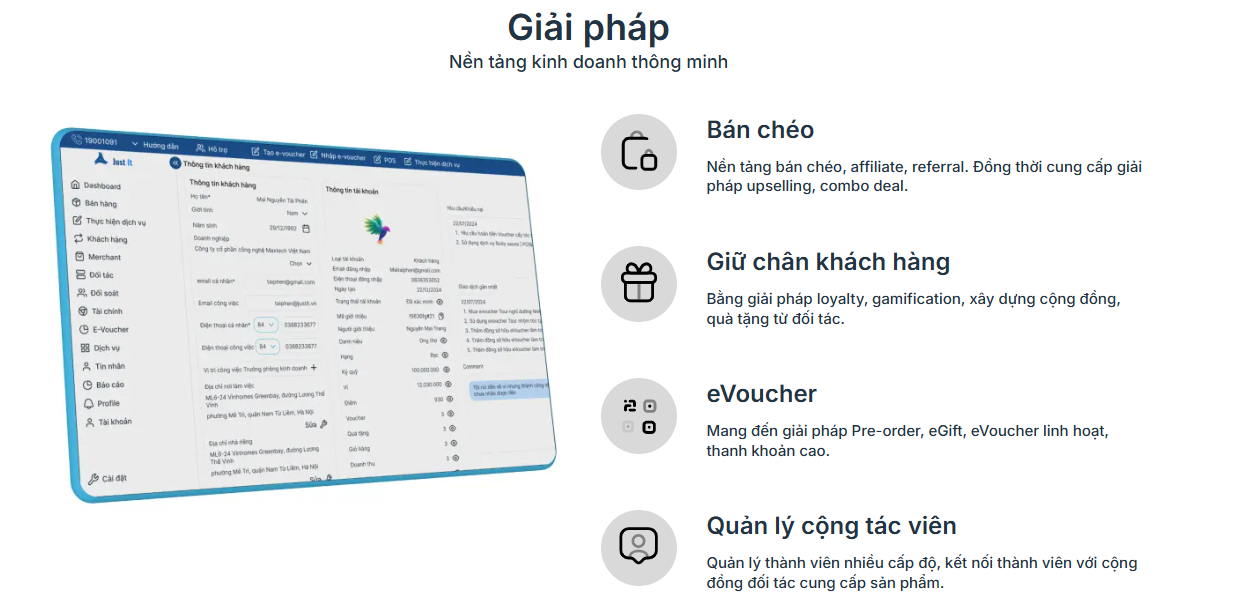 Giải pháp của Just It